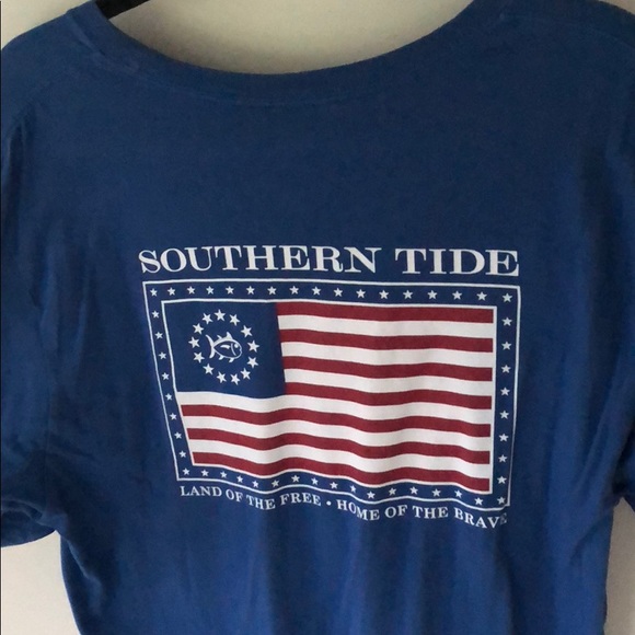 Southern Tide Other - Southern Tide Blue Short Sleeve Tee